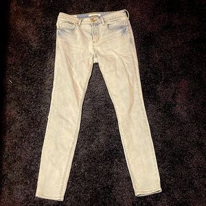light blue pacsun skinny jeans